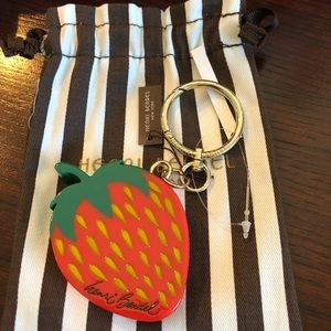 Henri Bendel Strawberry Bag Charm